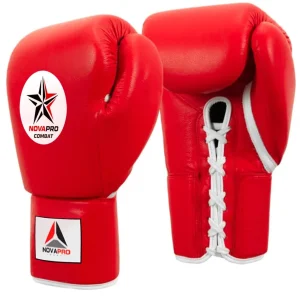 Professional Boxing Gloves, made with 100% Genuine Leather.